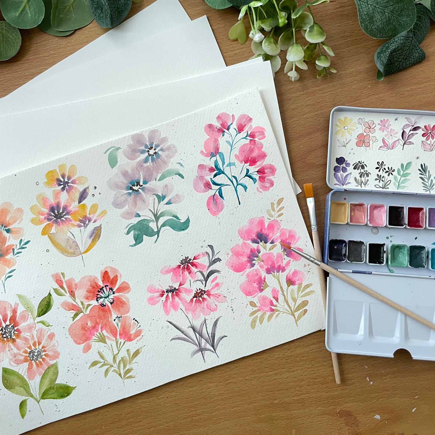 Watercolor Starter Kit – Paint, Play & Discover Your Flow