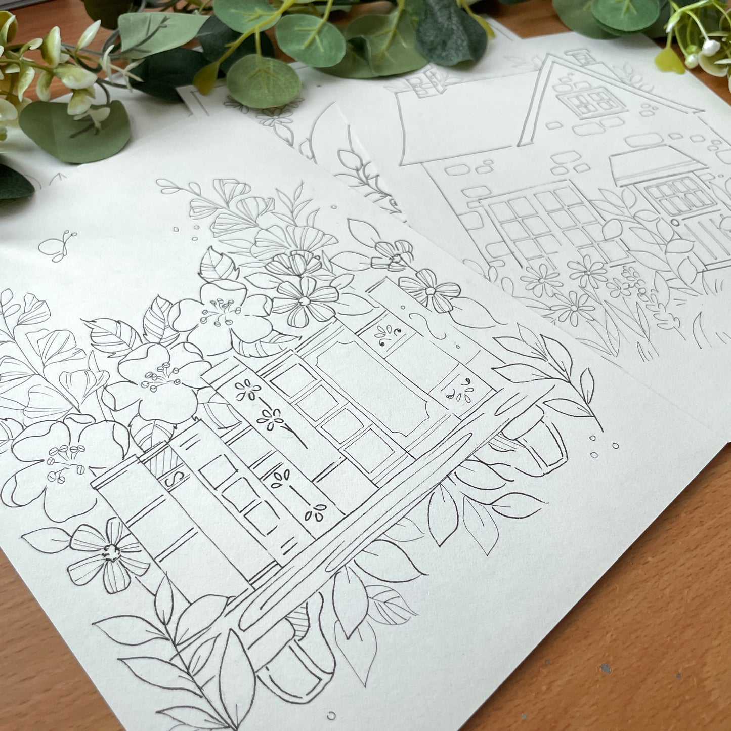 Coloring Pages Kit – Paint Outside the Lines