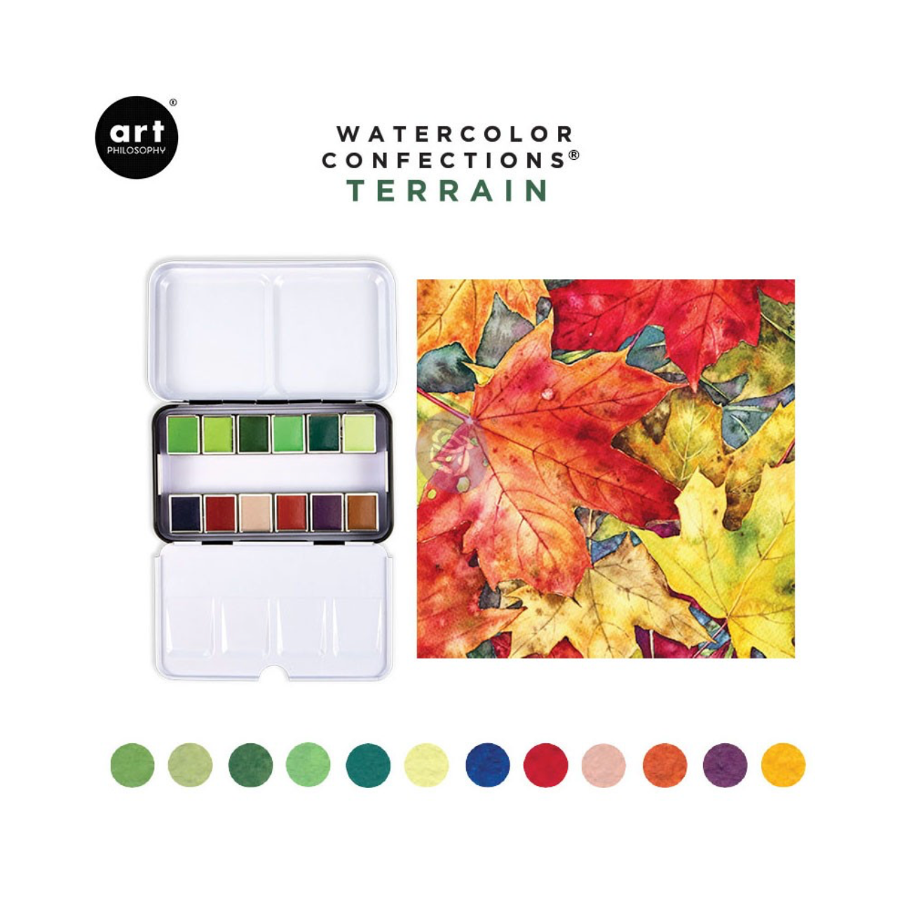 Art Philosophy - Terrain Watercolor Set in GCC