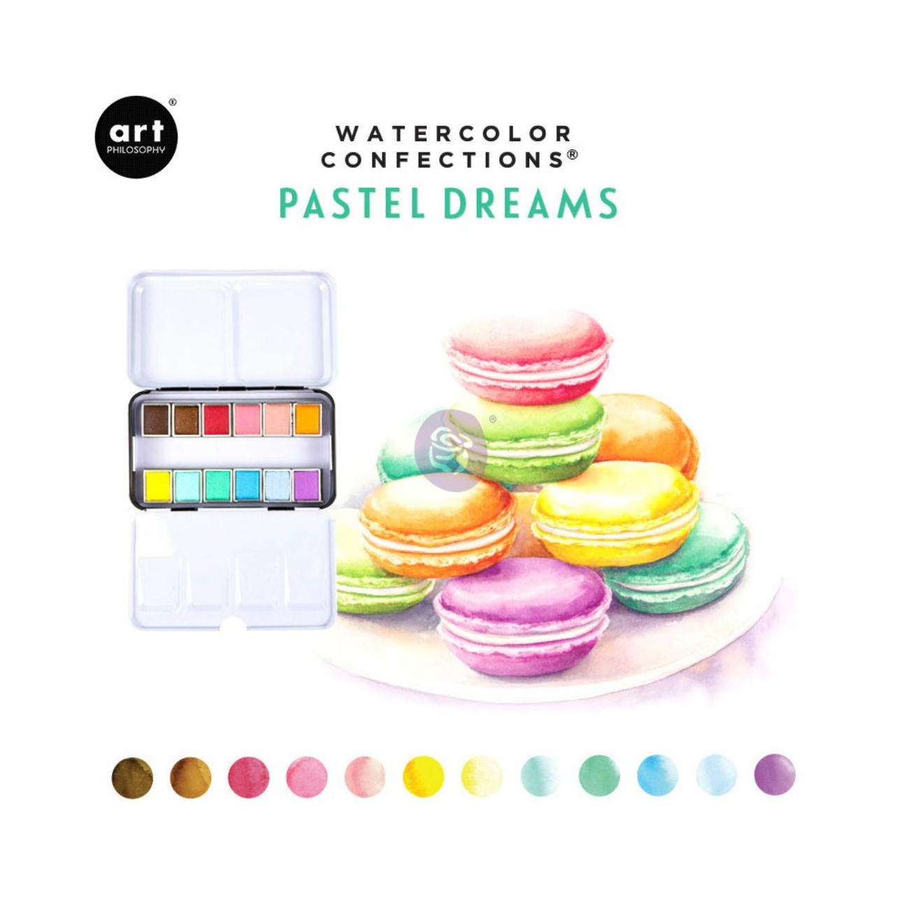 Art Philosophy - Pastel Dreams Watercolor Set in GCC
