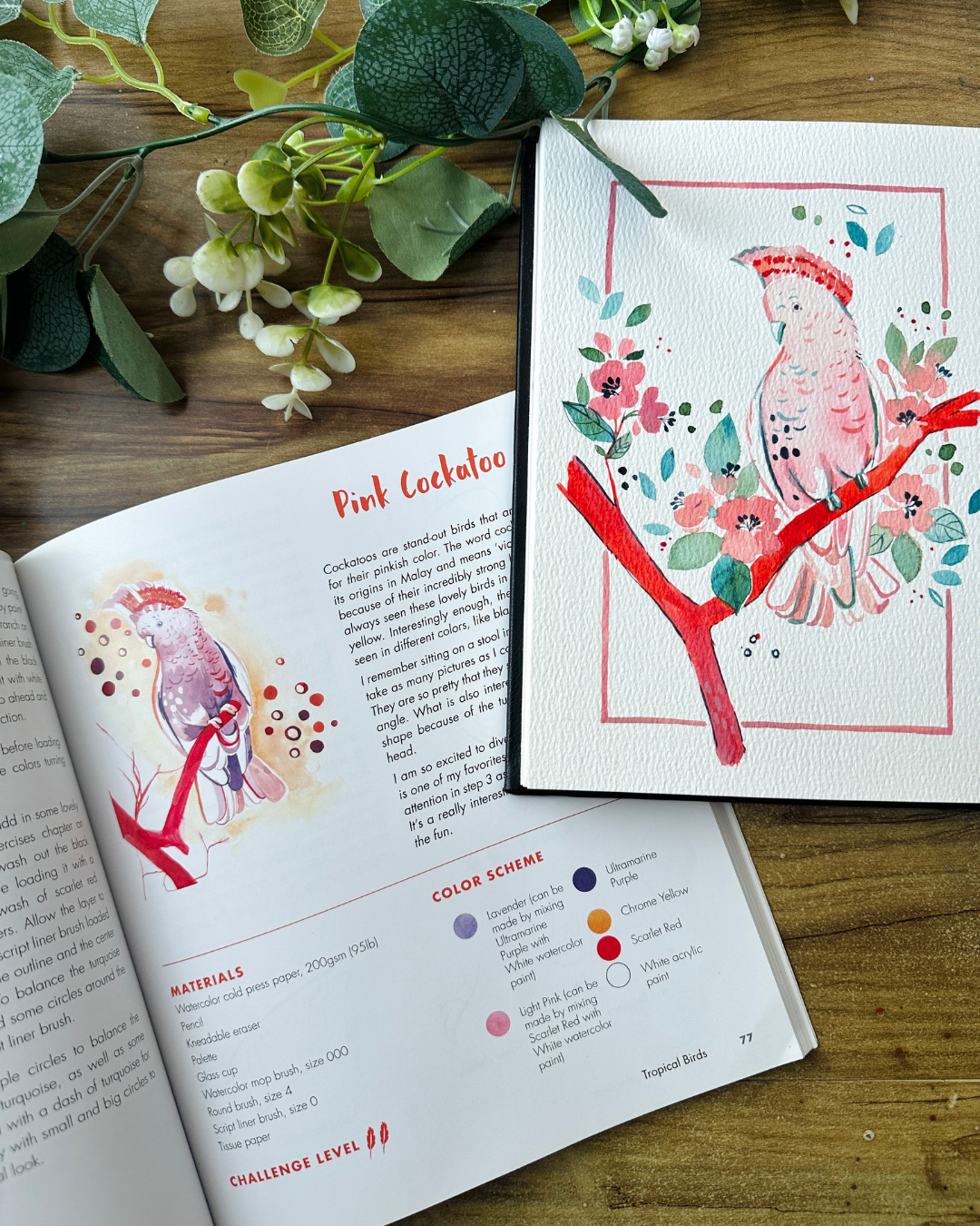 Vibrant Watercolor Birds — 24 Step-by-Step Projects