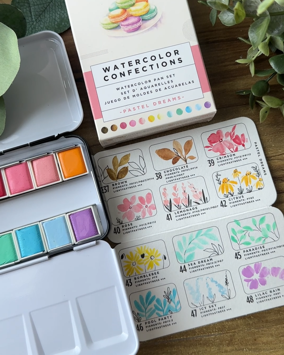 Pastel Dreams Watercolor Starter Kit