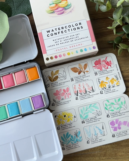 Pastel Dreams Watercolor Starter Kit