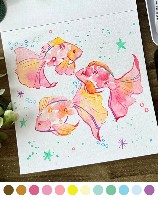 Pastel Dreams Watercolor Starter Kit