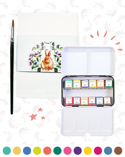 Tropicals Watercolor Starter Kit