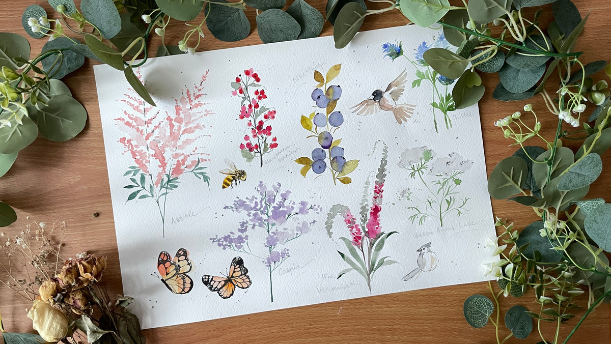 The Watercolor Glow-Up - Online Live Event