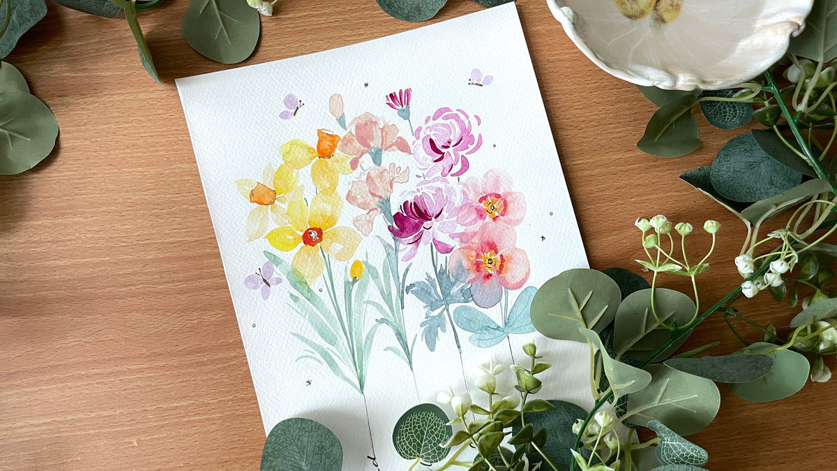 The Watercolor Glow-Up - Online Live Event