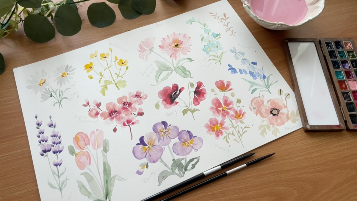 The Watercolor Glow-Up - Online Live Event