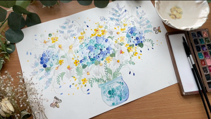 The Watercolor Glow-Up - Online Live Event