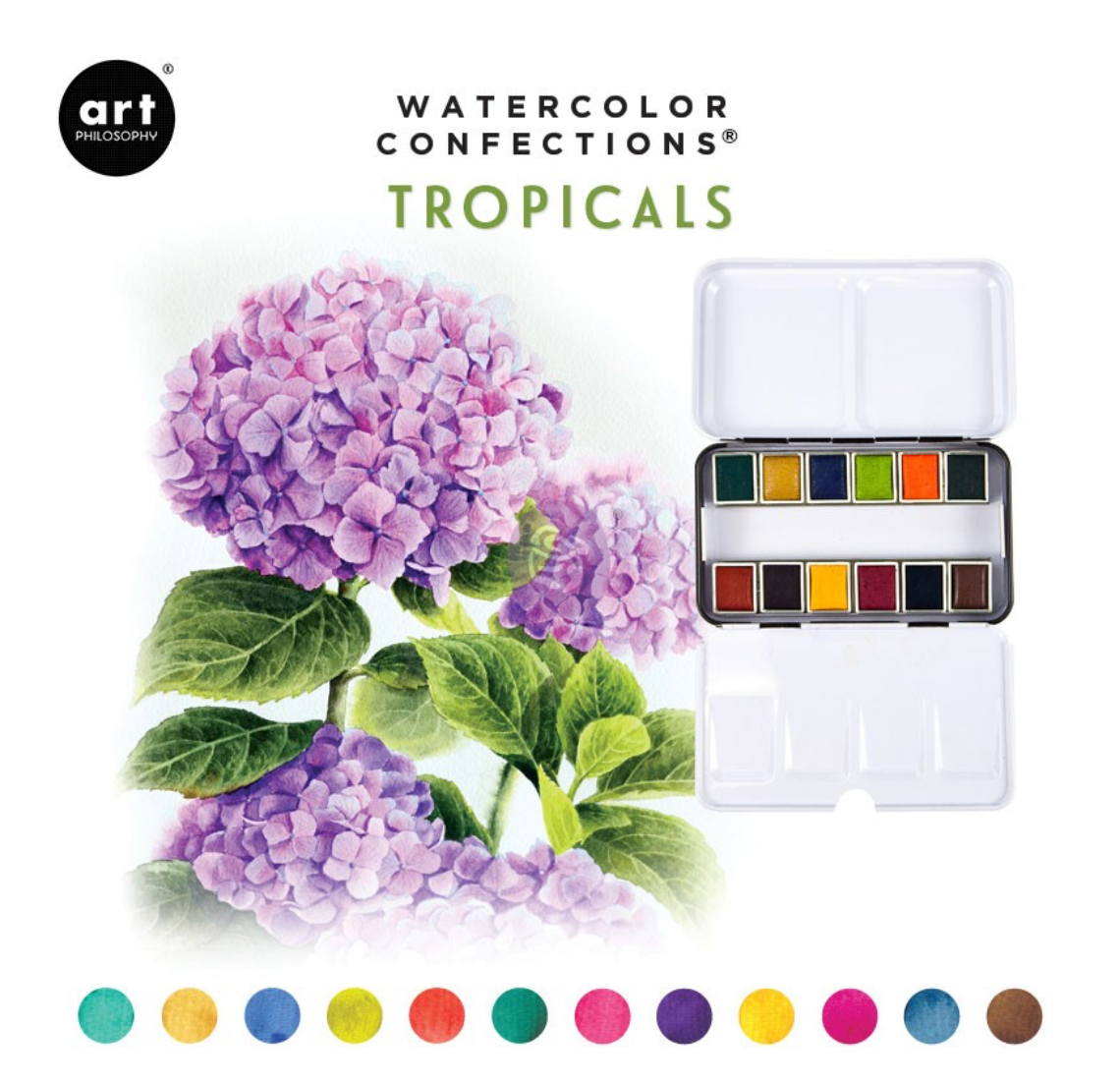 Art Philosophy - Tropical Watercolor Set in GCC